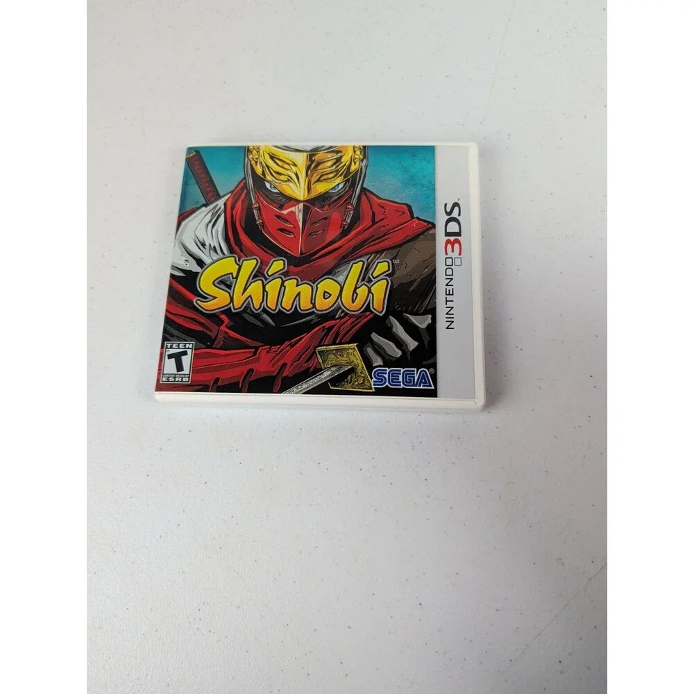 Shinobi - Nintendo 3DS (CASE & MANUAL ONLY) Authentic - No Game